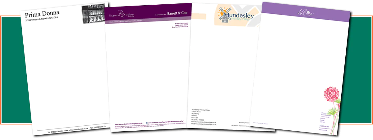 Letterheads | Minuteman Press Norwich